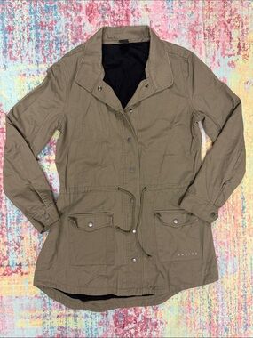 Oakley Olive Green Utility Drawstring Jacket - Women
